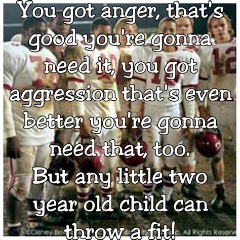 Any little two year old child can throw a fit. Football Quotes, Sports ...