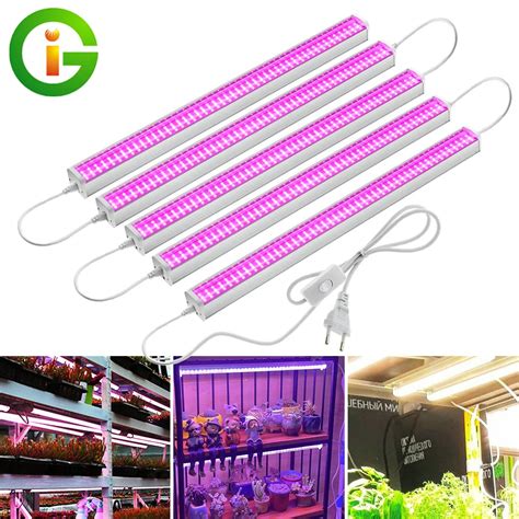 Barras De L Mpara LED De Espectro Completo Para Cultivo De Plantas De