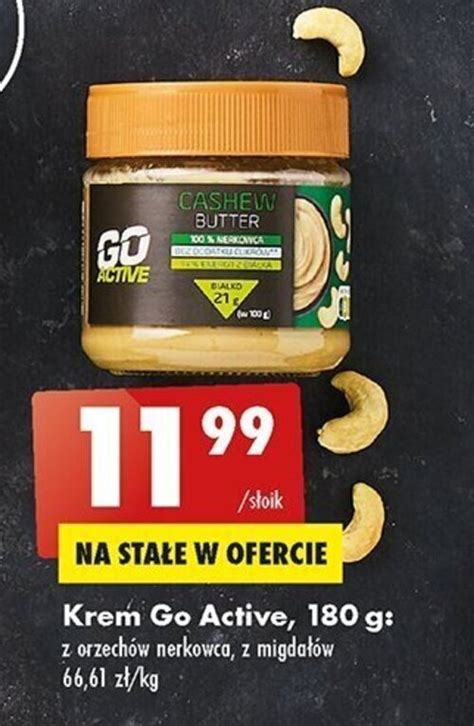 Promocja Go Active Krem 180g W Biedronka