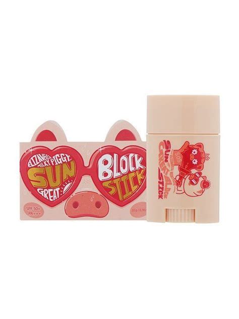 Солнцезащитный стик Elizavecca Milky Piggy Sun Great Block Stick SPF50 ...