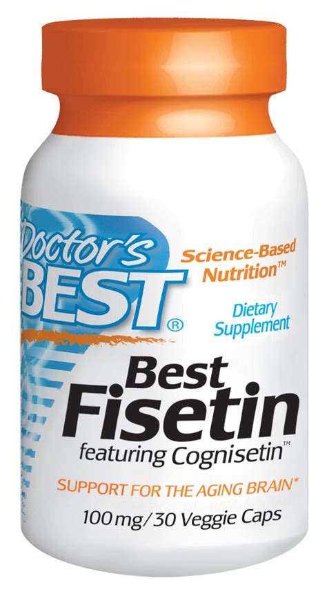 Best Fisetin featuring Cognisetin 30VC Reviews | Doctor's Best ...