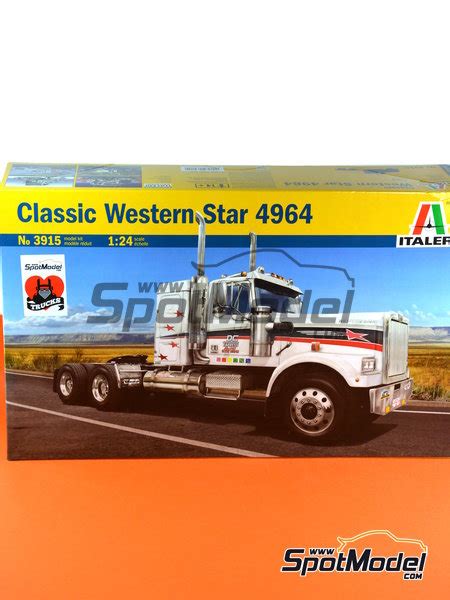 Italeri 3915 Truck Scale Model Kit 1 24 Scale Classic Western Star