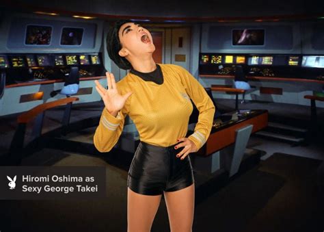 Star Trek's George Takei | Geeky Playboy Costumes | POPSUGAR Tech Photo 3