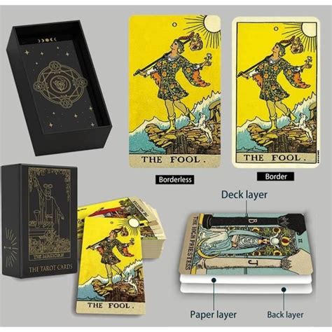 Jeu De Cartes De Tarot Avec Guide Fran Ais Non Garanti Jeu De