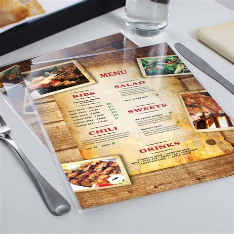 Print Restaurant Menu Prices