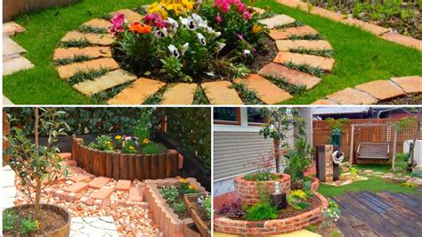 DECORE SEU JARDIM TIJOLINHOS 50 INSPIRAÇÕES PARA REPLICAR YouTube