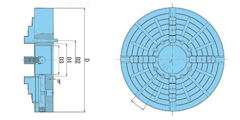 FOUR JAW INDEPENDENT CHUCKS FORGED STEEL SAN OU MACHINERY LIMITED