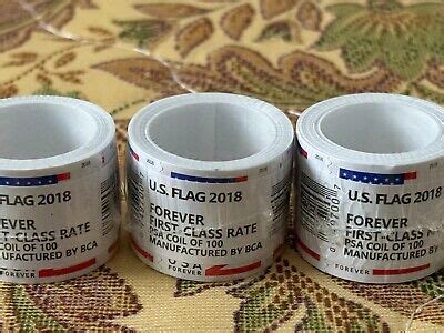 Rolls Of Usps Authentic Forever Stamps Free Shipping