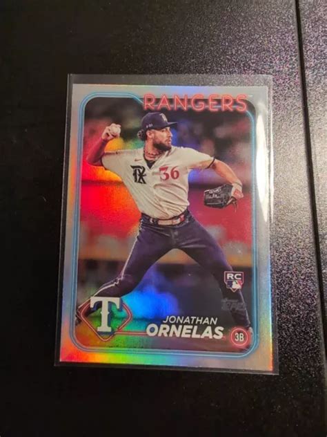 Feuille Arc En Ciel Parall Le Jonathan Ornelas Topps Series Rc