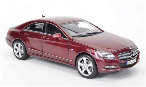 Modellino In Miniatura Mercedes Classe Cls Norev Cgi Rosso