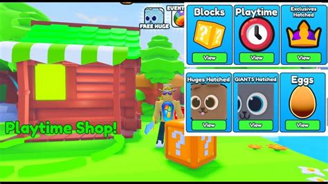 Lucky Block Legends WOW Rewards Playtime Currency YouTube