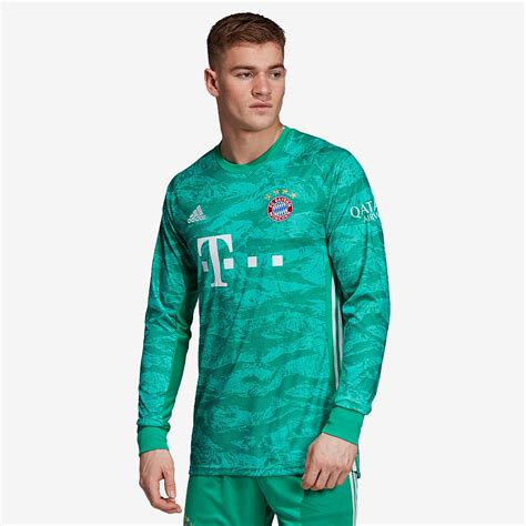 Adidas Fc Bayern Munich 201920 Home Gk Shirt Core Green Mens