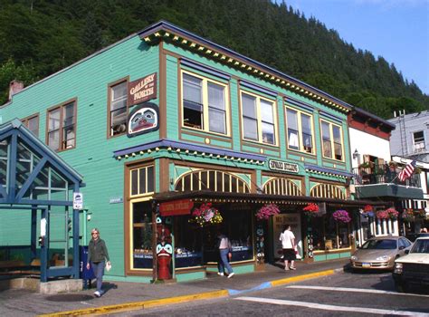 Downtown Juneau Alaska Downtown Juneau, Alaska Editorial Photo. Image