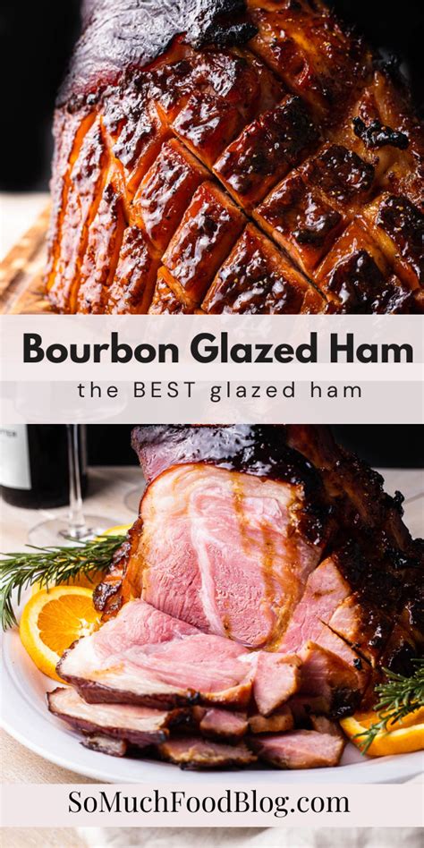 Bourbon Glazed Ham Recipe Ham Glaze Bourbon Glaze Ham Recipes