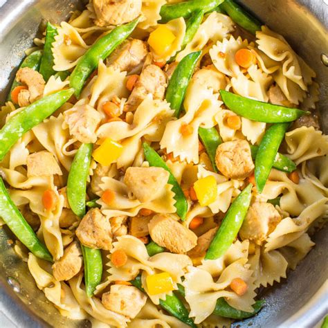 Quick Teriyaki Chicken Pasta Averie Cooks