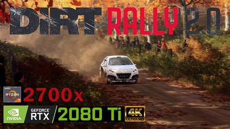 K Dirt Rally Rtx Ti Ryzen X Youtube