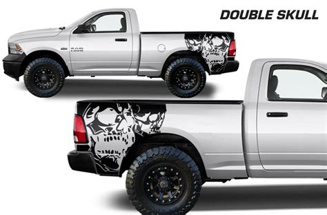 Dodge Ram 150025003500 2009 2018 Custom Vinyl Decal Kit Double S