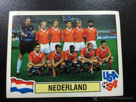 Cromo Seleccion Holanda Panini Mundial Usa 94 Comprar Cromos De