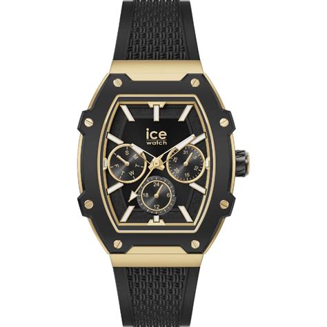 Montre Femme ICE Boliday Black Gold Alu Small MT Sur Bijourama