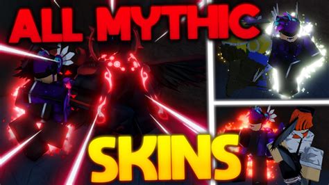 AUT ALL MYTHIC Skin Showcase On Update 2 0 Part 3 YouTube