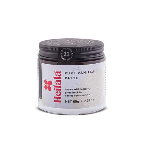 Heilala Pure Vanilla Paste 229 Oz Schullo All Natural Foods