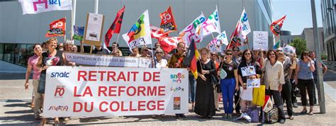 Côte Dor éducation Réforme Du Collège Une Manif Pour Prendre Date