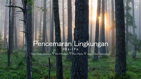 Pencemaran Lingkungan Ppt