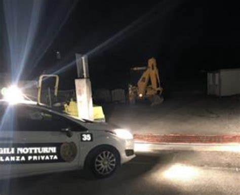 Tentato Furto Nella Notte Nel Cantiere Edile