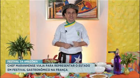 Chef maranhense vai representar o Estado em festival gastronômico na