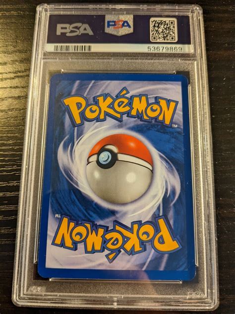 Psa Nm Mint Heracross Pokemon Neo Genesis Holo Rare