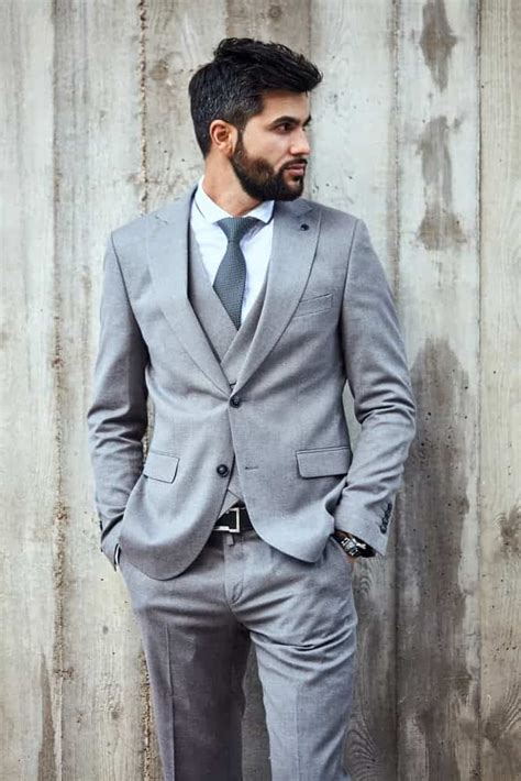 7 Tie Colors To Wear With A Grey Suit And White Shirt • Ready Sleek