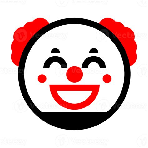 Lindo Emoticono De Payaso 11459082 Png