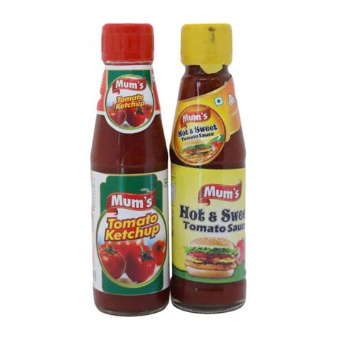 Pack Of 2 Mums Hot N Sweet And Tomato Ketchup Daraz Np