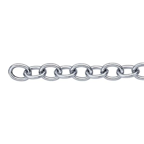 Stainless Steel 7mm Oval Cable Chain 20 Ft Spool RioGrande