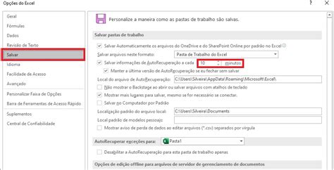 Salvamento Autom Tico No Excel Smart Planilhas