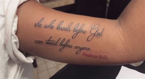 Bible Verse Tattoos For Women