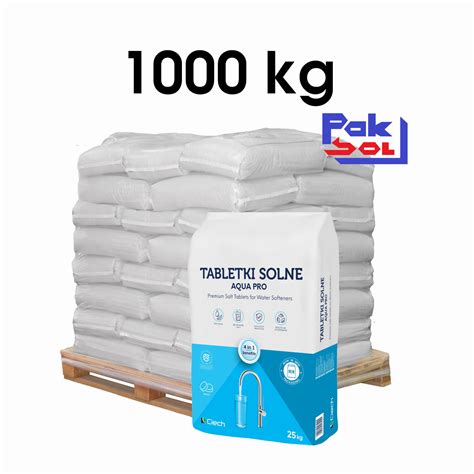 Tabletki Solne Aqua Pro Ciech 1000 Kg Paksol Damasławek Dystrybutor