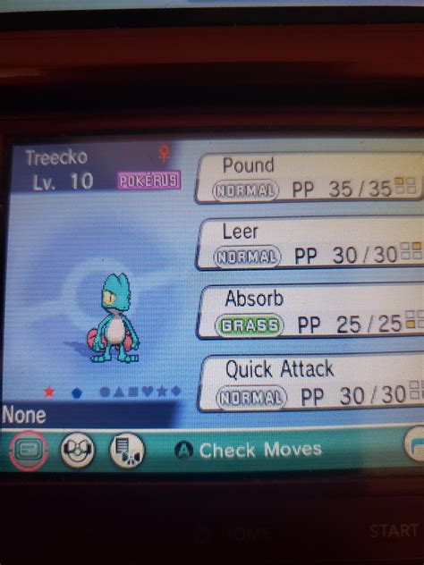 Shiny treecko : r/PokemonORAS