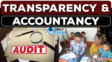 Important Aspects Of Transparency And Accountability Governance