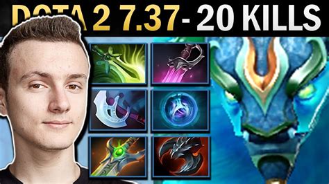 Morphling Gameplay Miracle With Butterfly And 20 Kills Dota 2 7 37