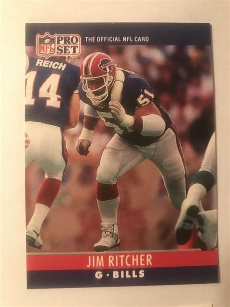 Mavin Pro Set Football Card Jim Ritcher