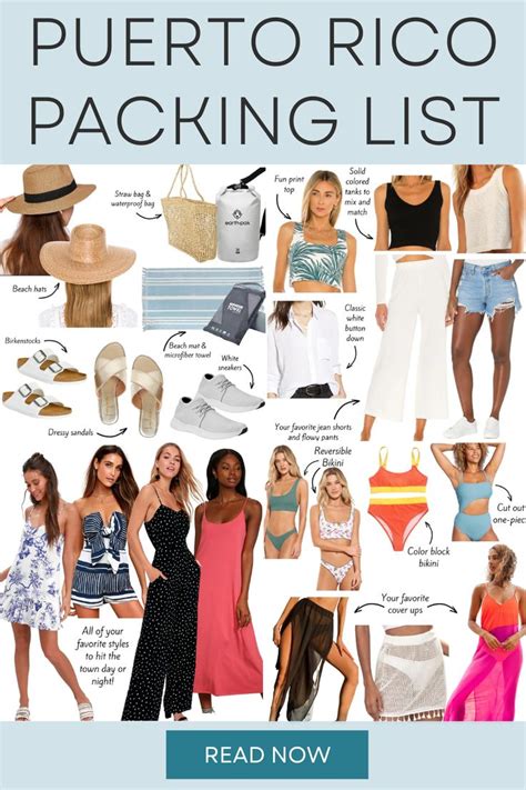 Puerto Rico Packing List Puerto Rico Vacation Outfits Travel Look