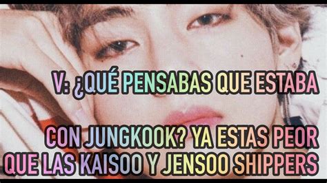 V De Bts Tiene Novia Y No Eres Tu Rata Armi Youtube