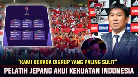 SANGAT TAK TERDUGA Reaksi Pelatih Jepang Usai Satu Grup Dengan Timnas