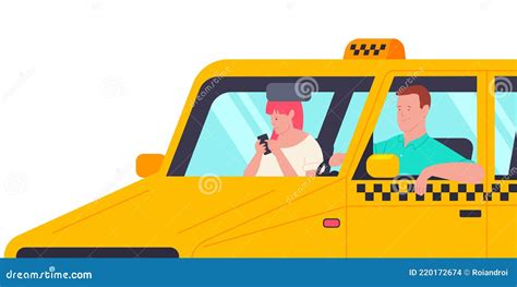 Pilote De Taxi Vectoriel Illustration Illustration De Vecteur