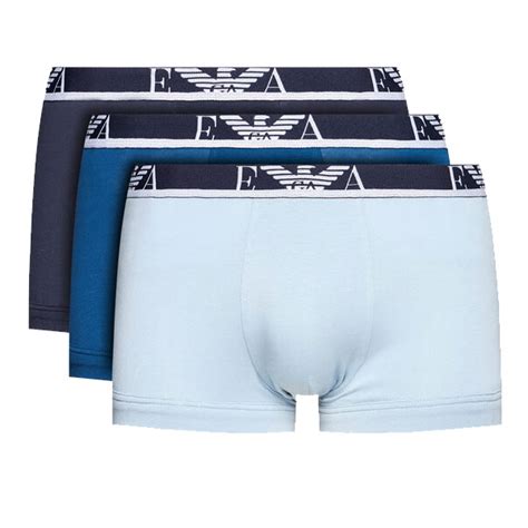 Armani Boxershorts Blue Blauw 3 Pack