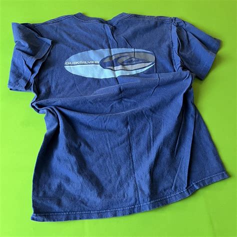 M Vintage 90s Single Stitch Quicksilver Tee No Depop