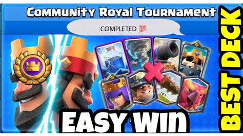 THESE DECKS GET 25 0 WINS At Community Royal Tournament YouTube