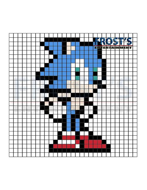 Sonic Perler Bead Patterns