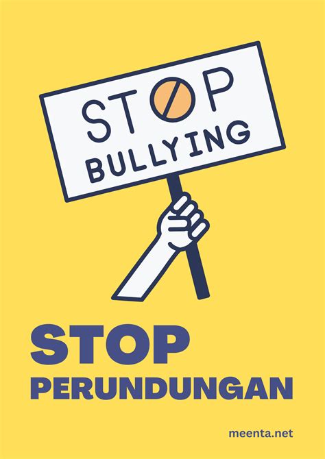 8 Poster Bullying Pengertian Dan Contohnya Meenta